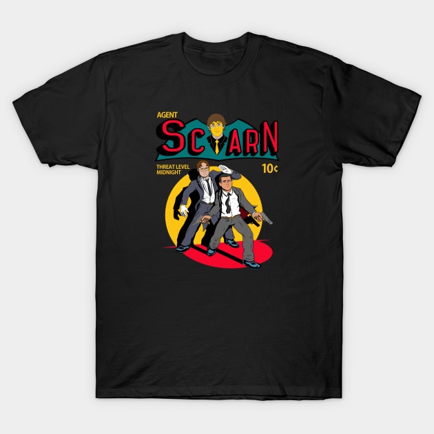 Scarn Comic T-Shirt by Owllee Designs